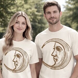Minimalist moon Graphic Tee Classic Essential Wear